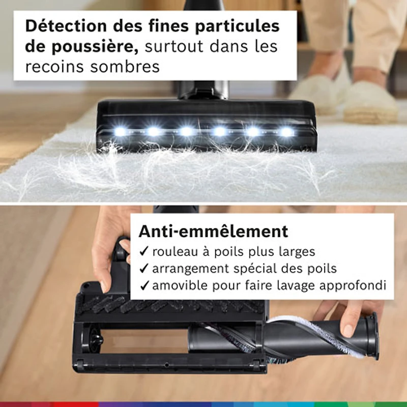 Bosch Unlimited 10 Cordless Stick Vacuum - Black