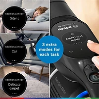 Aspirateur-balai sans fil Unlimited 10 de Bosch - Noir