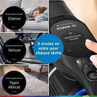 Bosch Unlimited 10 Cordless Stick Vacuum - Black