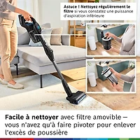 Bosch Unlimited 10 Cordless Stick Vacuum - Black