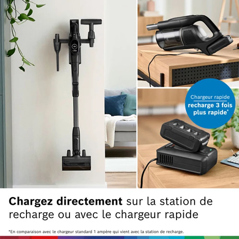 Bosch Unlimited 10 Cordless Stick Vacuum - Black