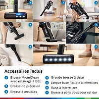 Bosch Unlimited 10 Cordless Stick Vacuum - Black