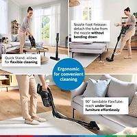 Bosch Unlimited 10 Cordless Stick Vacuum - Black