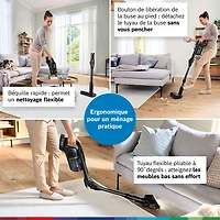 Bosch Unlimited 10 Cordless Stick Vacuum - Black