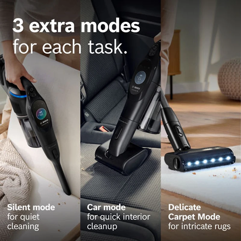 Bosch Unlimited 10 Cordless Stick Vacuum - Black
