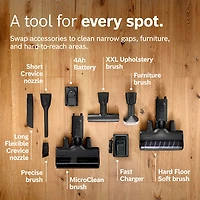 Bosch Unlimited 10 Cordless Stick Vacuum - Black
