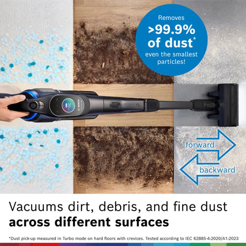 Bosch Unlimited 10 Cordless Stick Vacuum - Black