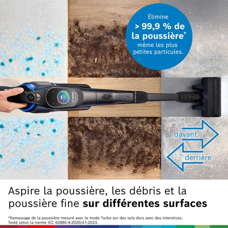 Bosch Unlimited 10 Cordless Stick Vacuum - Black