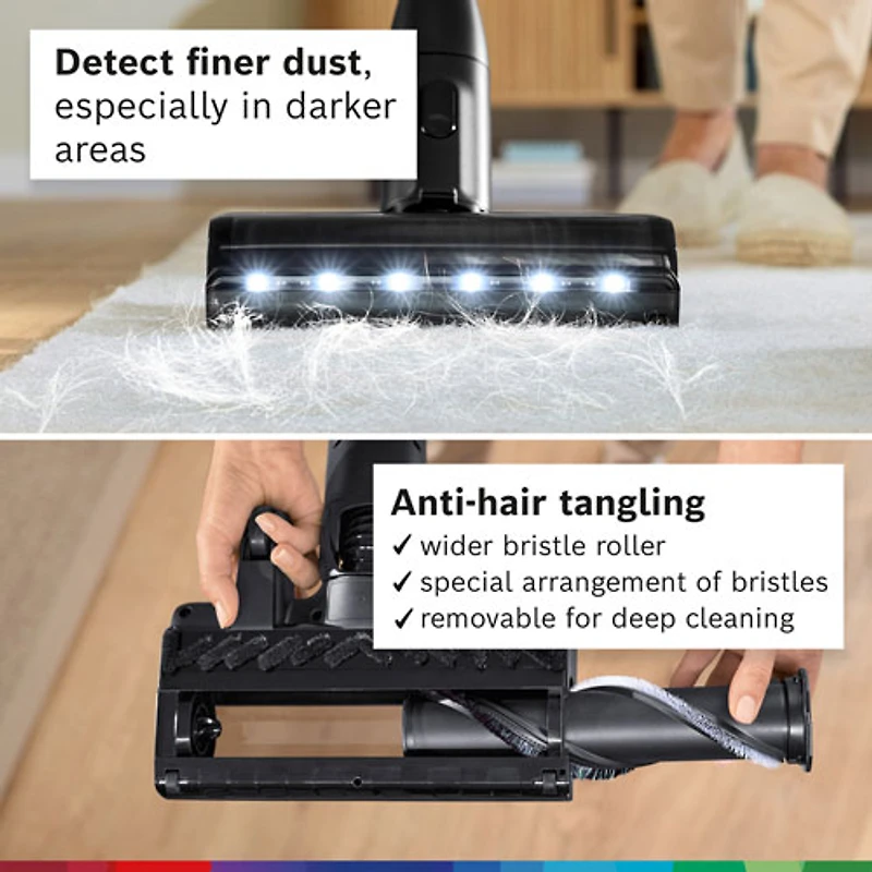 Bosch Unlimited 10 Cordless Stick Vacuum - Black