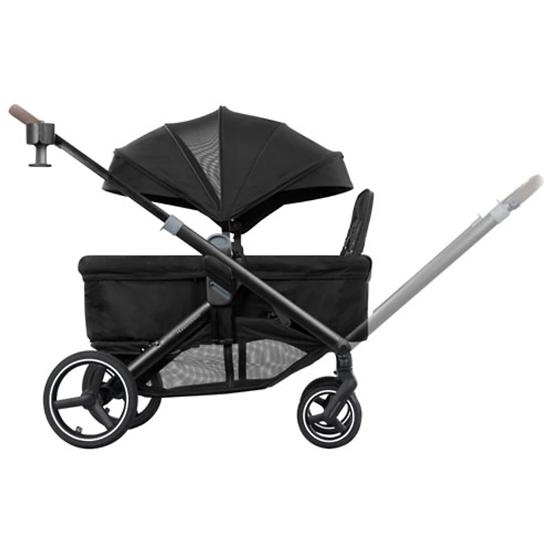 Evenflo Transformer Wagon to Full-Size Stroller - Pitch Black
