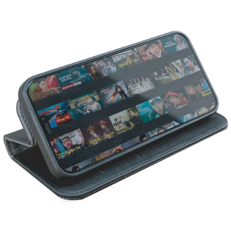 TUFF8 Switch Wallet Case for Galaxy A17 - Black