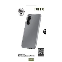 TUFF8 Rugged Fitted Hard Shell Case for Galaxy A17 - Clear