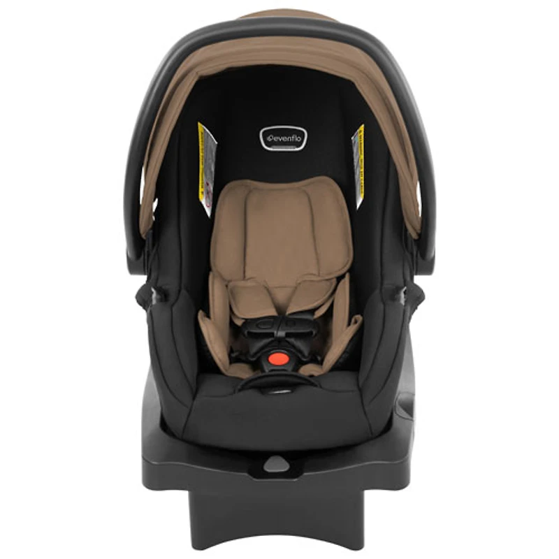 Système de transport Otto+ avec siège d'auto pour bébé LiteMax d'Evenflo - Caramel