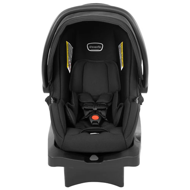 Système de transport Otto+ avec siège d'auto pour bébé LiteMax d'Evenflo - Noir chia