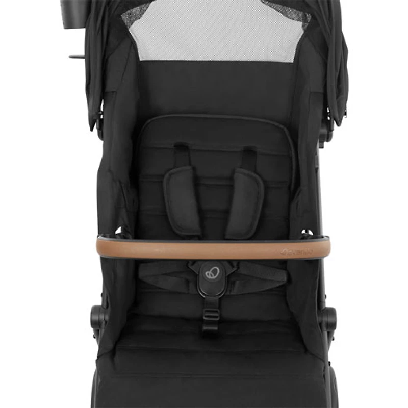 Système de transport Otto+ avec siège d'auto pour bébé LiteMax d'Evenflo - Noir chia