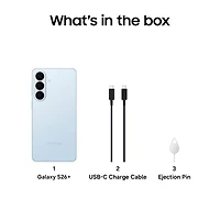 Galaxy S26+ (Plus) de Go de Samsung - Bleu ciel