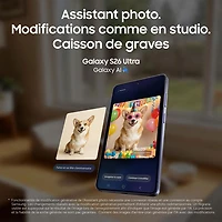 Galaxy S26 Ultra de 1 To de Samsung - Violet cobalt - Déverrouillé