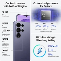 Galaxy S26 Ultra de 1 To de Samsung - Violet cobalt - Déverrouillé