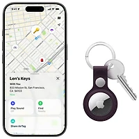 Apple AirTag (2nd generation) Bluetooth Item Tracker - White