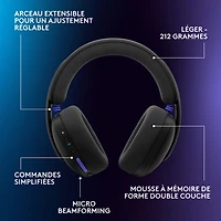 Logitech G325 LIGHTSPEED Wireless Gaming Headset - Black