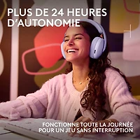 Logitech G325 LIGHTSPEED Wireless Gaming Headset - Lilac