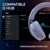 Logitech G325 LIGHTSPEED Wireless Gaming Headset - Lilac