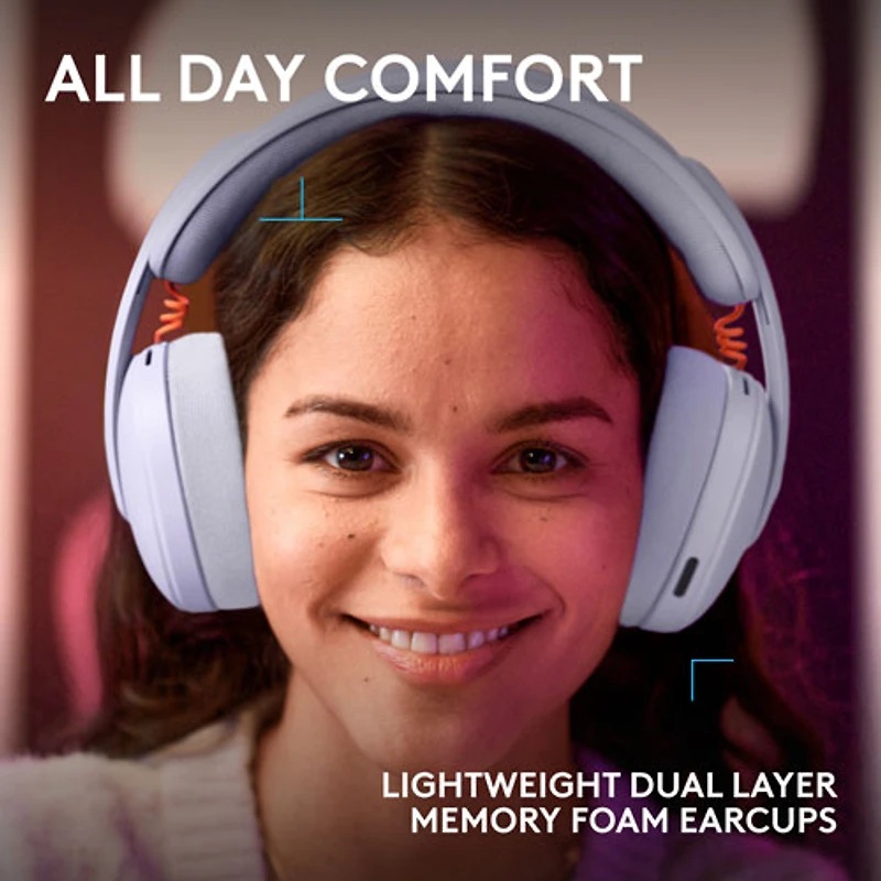 Logitech G325 LIGHTSPEED Wireless Gaming Headset - Lilac