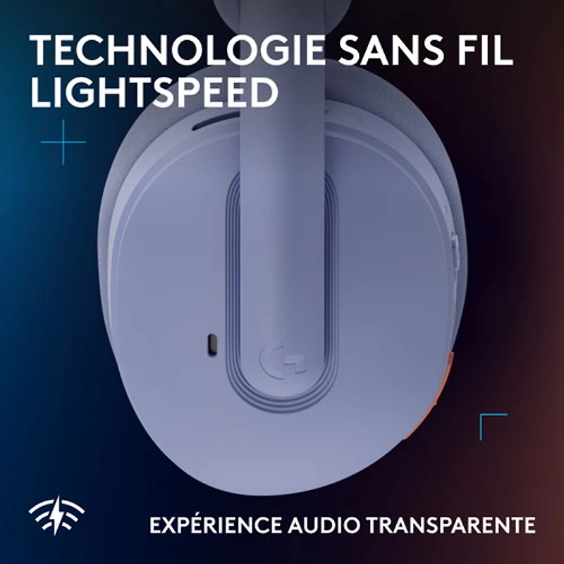 Logitech G325 LIGHTSPEED Wireless Gaming Headset - Lilac