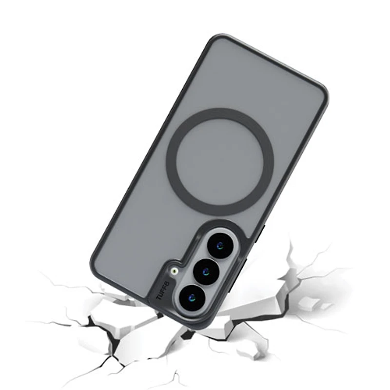 TUFF8 Glide Guard Fitted Hard Shell Case for Galaxy S26 - Black