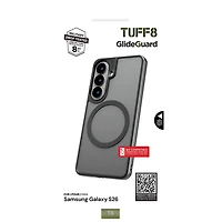 TUFF8 Glide Guard Fitted Hard Shell Case for Galaxy S26 - Black