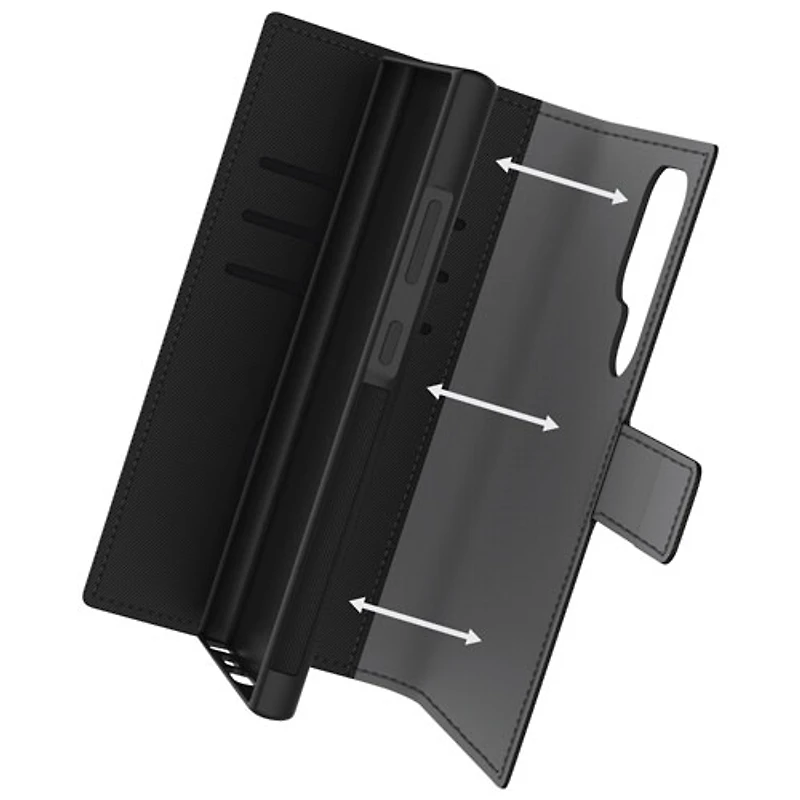 LBT 2-in-1 Switch Wallet Case for Galaxy S26 Ultra - Black