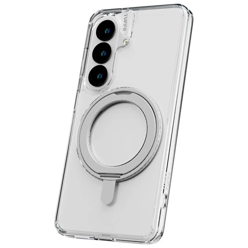 TUFF8 Glide 360 Fitted Hard Shell Case for Galaxy S26 - Clear