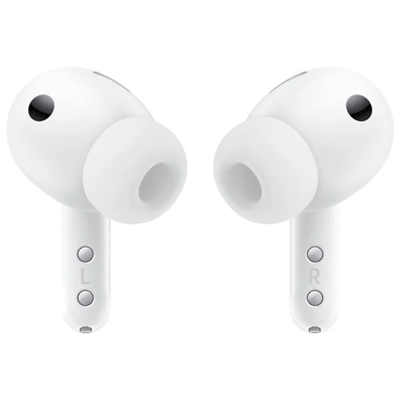 Écouteurs boutons 100 % sans fil à suppression du bruit Galaxy Buds4 Pro de Samsung - Blanc