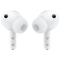 Écouteurs boutons 100 % sans fil à suppression du bruit Galaxy Buds4 Pro de Samsung - Blanc