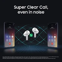 Écouteurs boutons 100 % sans fil à suppression du bruit Galaxy Buds4 Pro de Samsung - Blanc