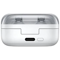 Écouteurs boutons 100 % sans fil à suppression du bruit Galaxy Buds4 Pro de Samsung - Blanc