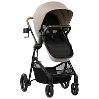 Système de transport Pivot NXT avec siège d'auto pour bébé LiteMax NXT d'Evenflo - Latte