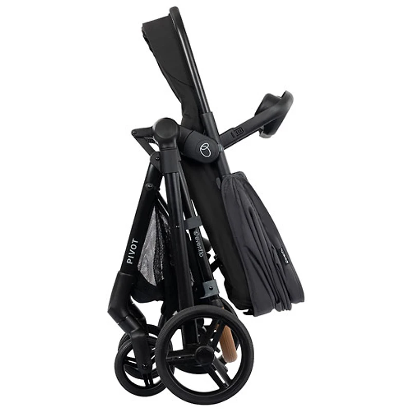 Evenflo Pivot NXT Travel System with LiteMax NXT Infant Car Seat - Silverado Grey