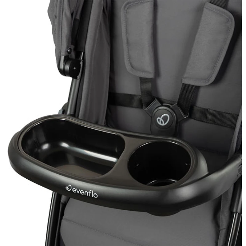 Evenflo Pivot NXT Travel System with LiteMax NXT Infant Car Seat - Silverado Grey