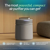 Purificateur d'air à filtre HEPA Blue Signature de Blueair - Gris pâle