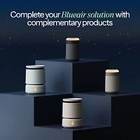 Purificateur d'air avec filtre HEPA et horloge avec lever de soleil Mini Restful de Blueair - Bleu minuit
