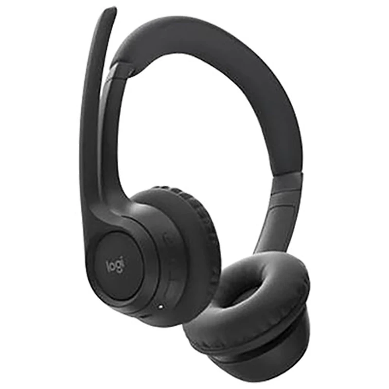 Logitech Zone 305 On-Ear Noise Cancelling Bluetooth Headset - Black