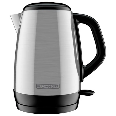 Black & Decker Cordless Electric Kettle - 1.7L - Stainless Steel