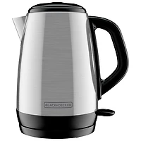 Black & Decker Cordless Electric Kettle - 1.7L - Stainless Steel