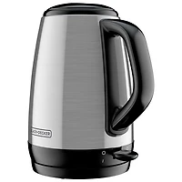 Black & Decker Cordless Electric Kettle - 1.7L - Stainless Steel