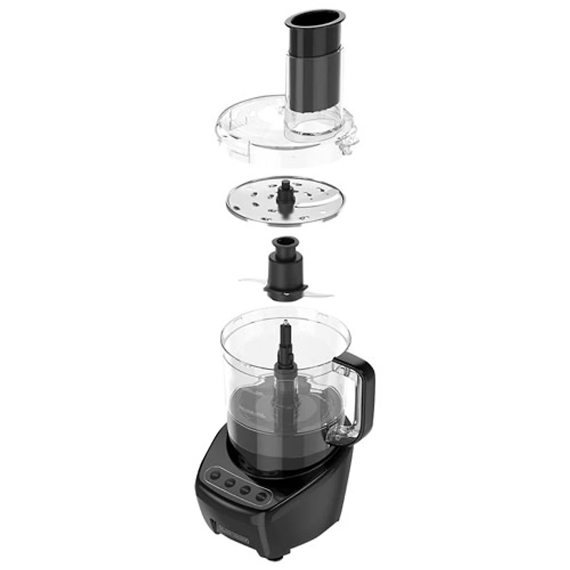 Black & Decker Food Processor - 8-Cup - Stainless Steel