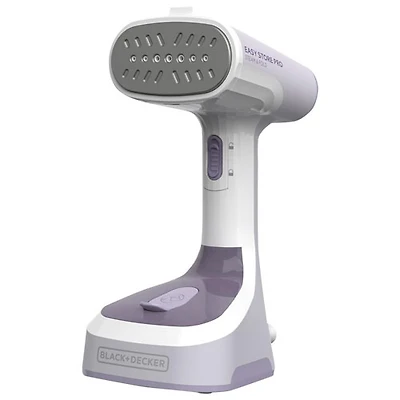 Défroisseur à vapeur portatif 1200 W Easy Store de Black & Decker (GS0311-0PDC) - Violet/Blanc