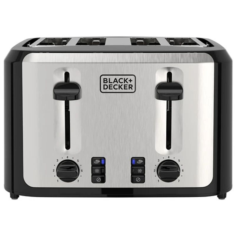 Black & Decker Toaster - 4-Slice - Black