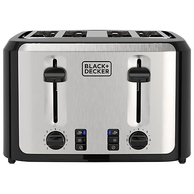 Black & Decker Toaster - 4-Slice - Black
