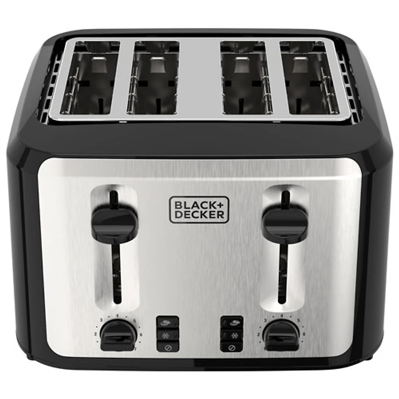 Black & Decker Toaster - 4-Slice - Black